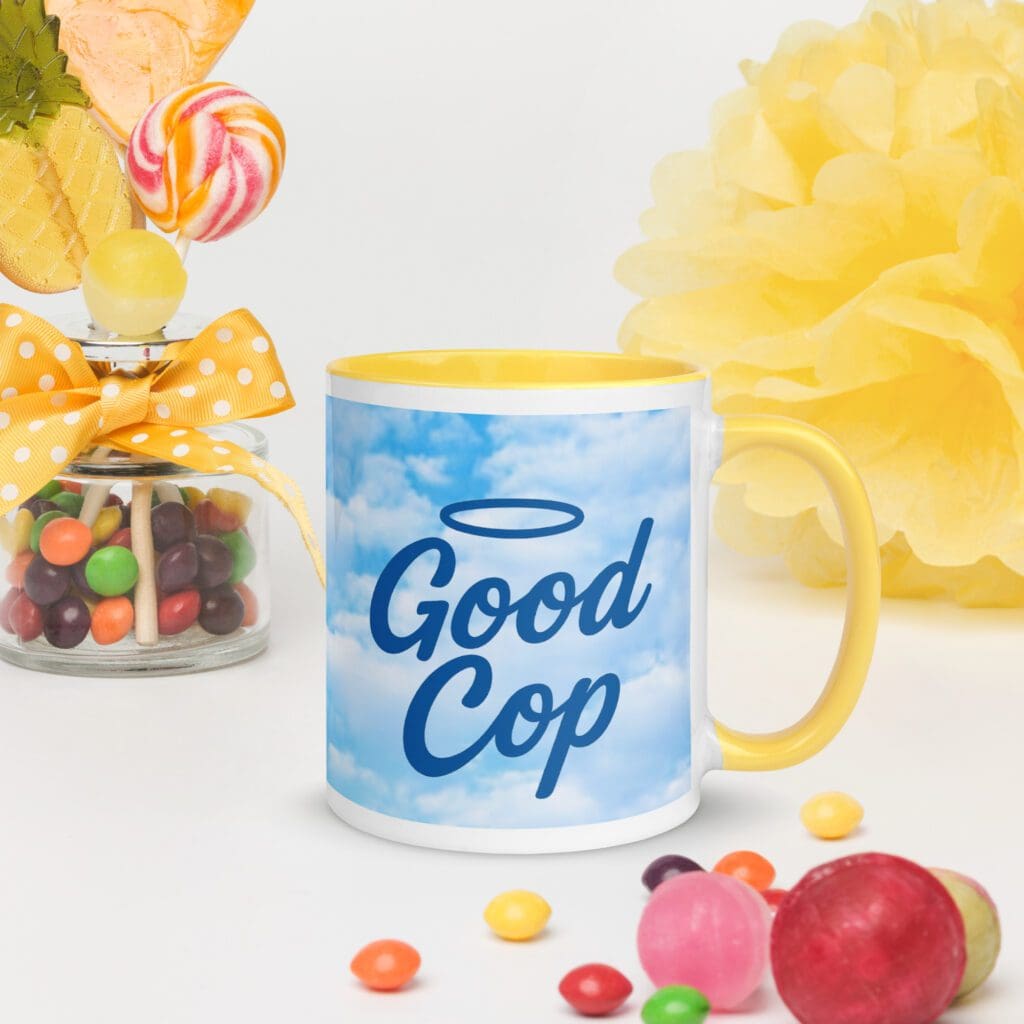 Good Cop Mug with Color Inside