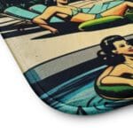 Pool Party memory foam bath mat