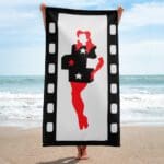 Boxed Lady Beach Towel