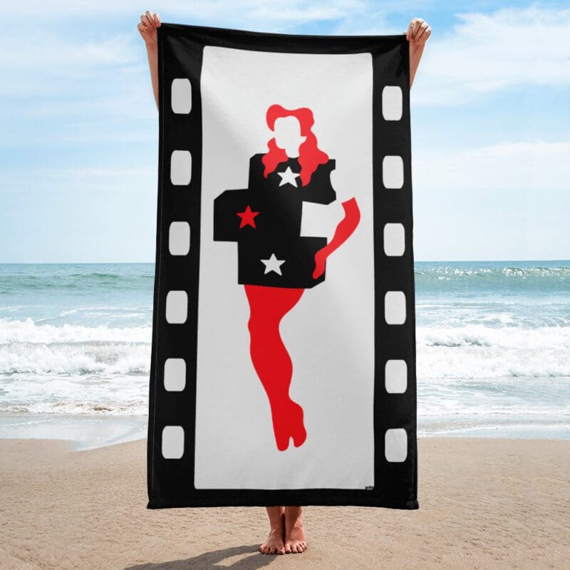 Boxed Lady Beach Towel