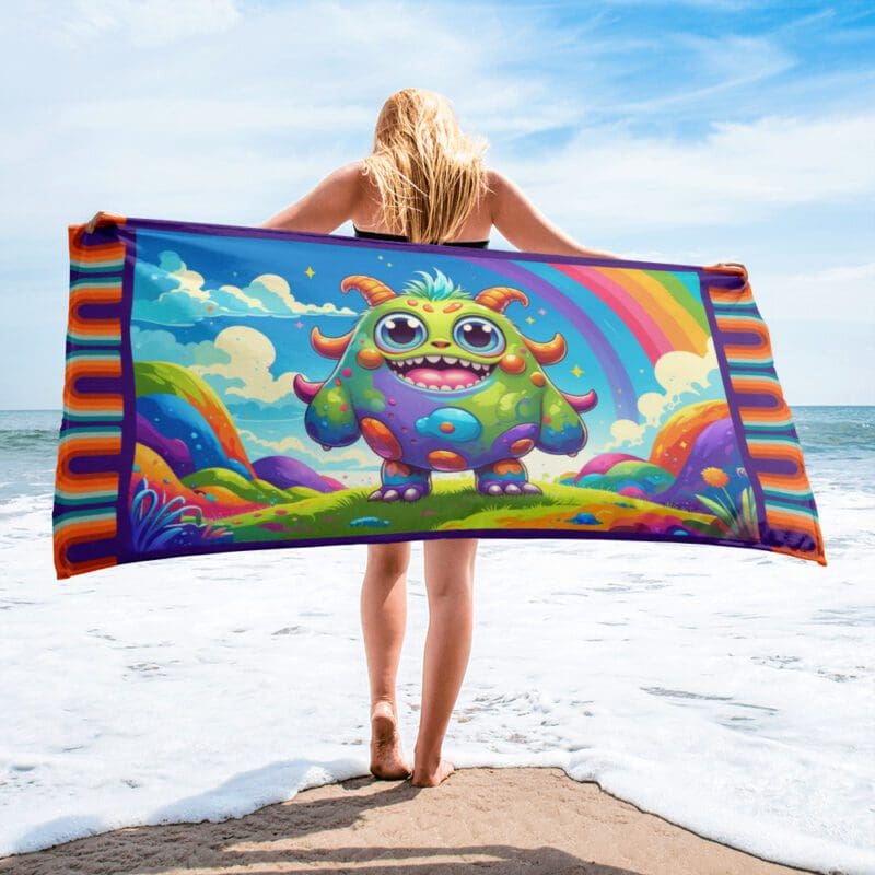 Baby Monster Towel