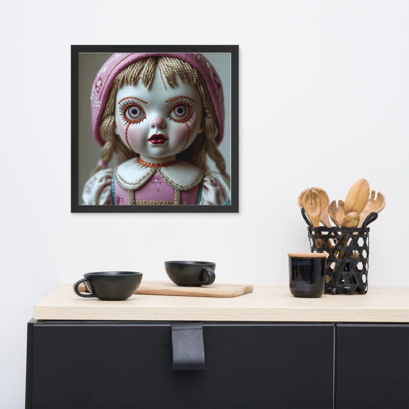 Porcelain Doll #1 Framed Poster