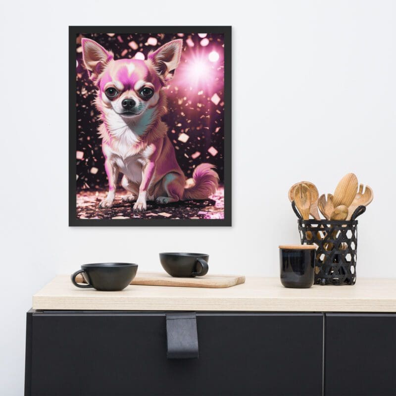 Chi Chi Party Framed poster