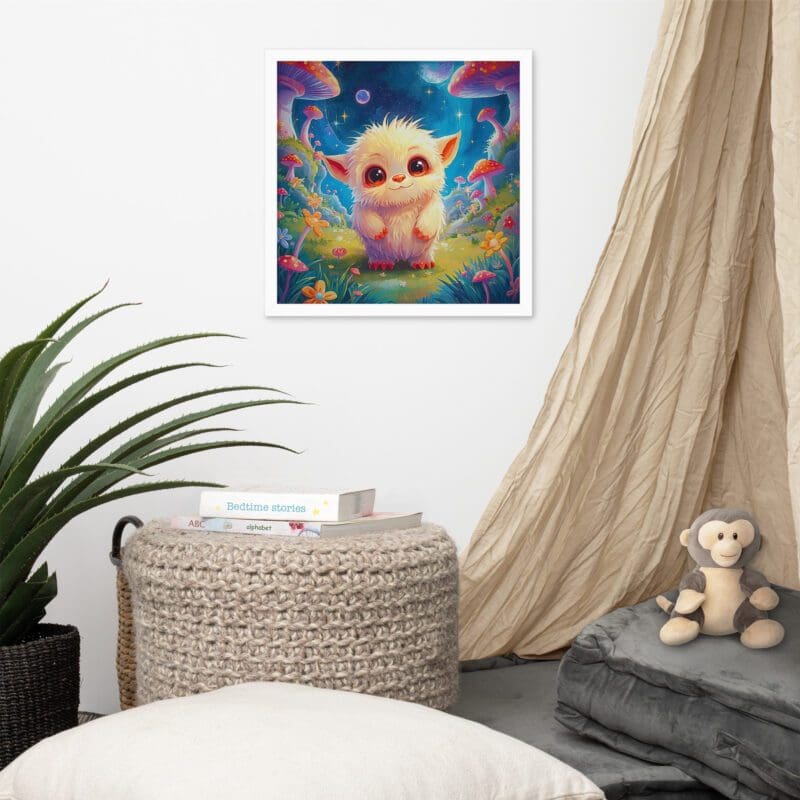 Baby Monster Framed poster