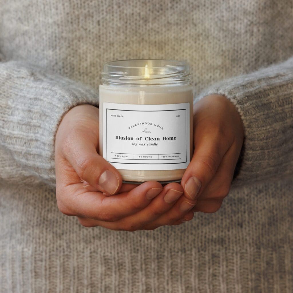 Illusion of Clean home scented soy candle