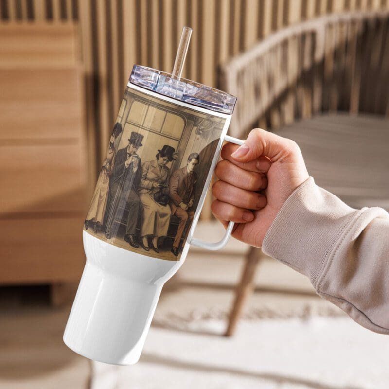 group chat travel mug