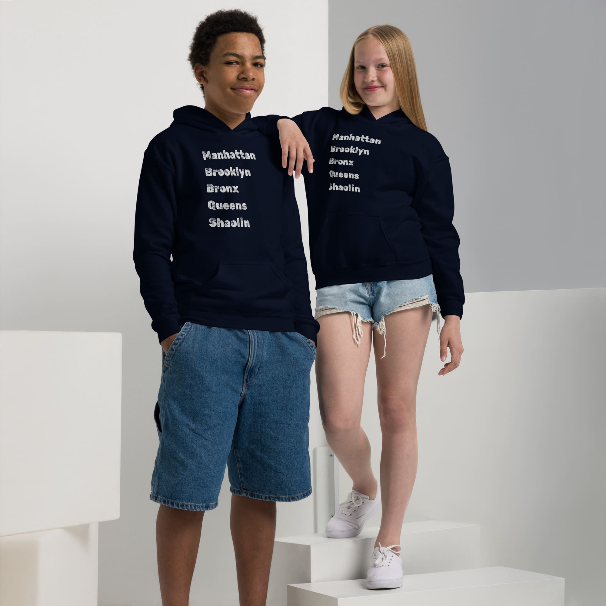 The Boroughs Youth Hoodie – OG NYC Kids Sweatshirt