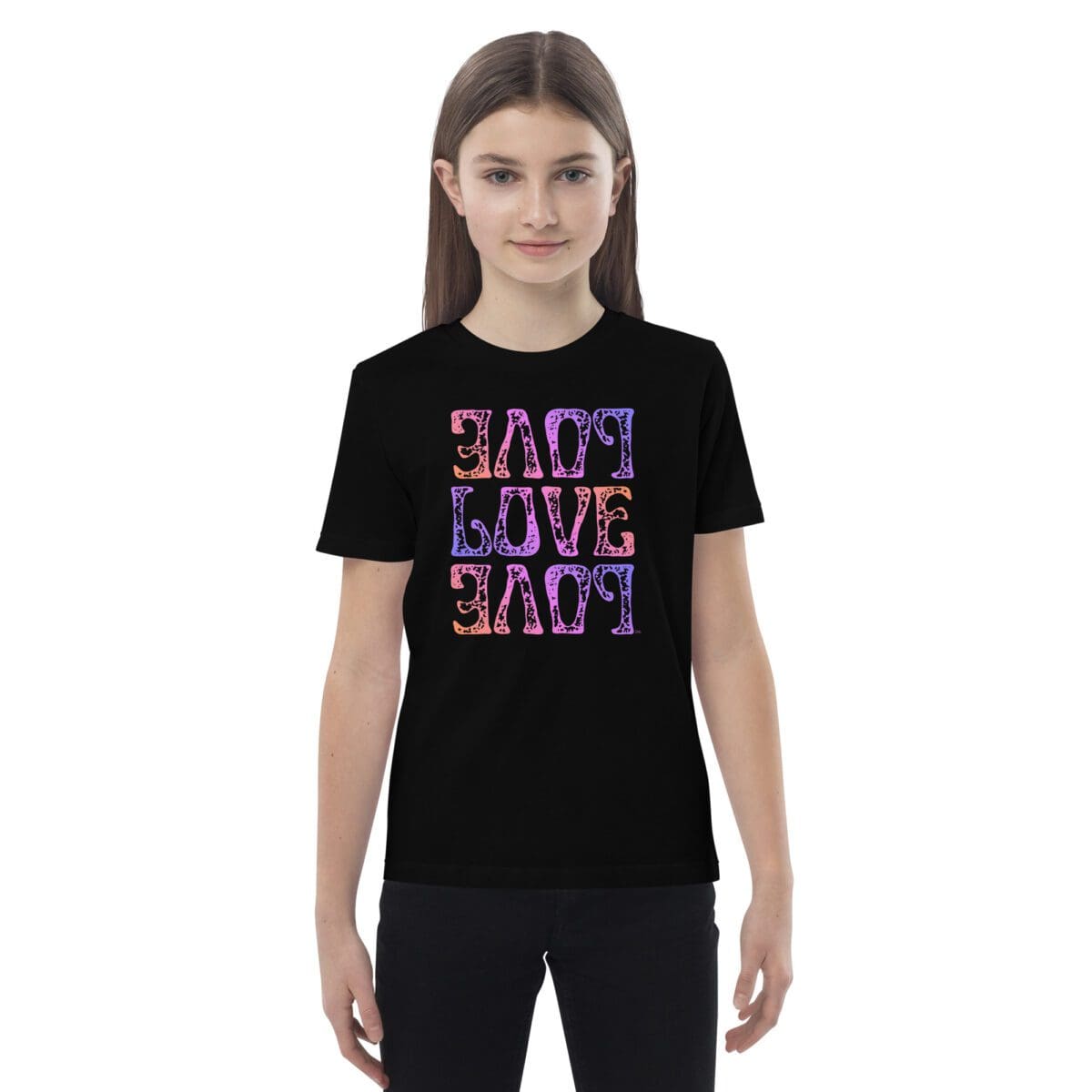 Organic Groovy Kind of Love Kids Tee