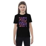 Organic Groovy Kind of Love Kids Tee
