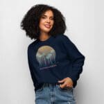 Women’s Faded Organic Awakening  Sweatshirt